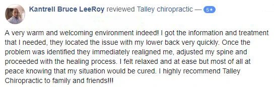 Chiropractic Granite City IL Testimonial Kantrell